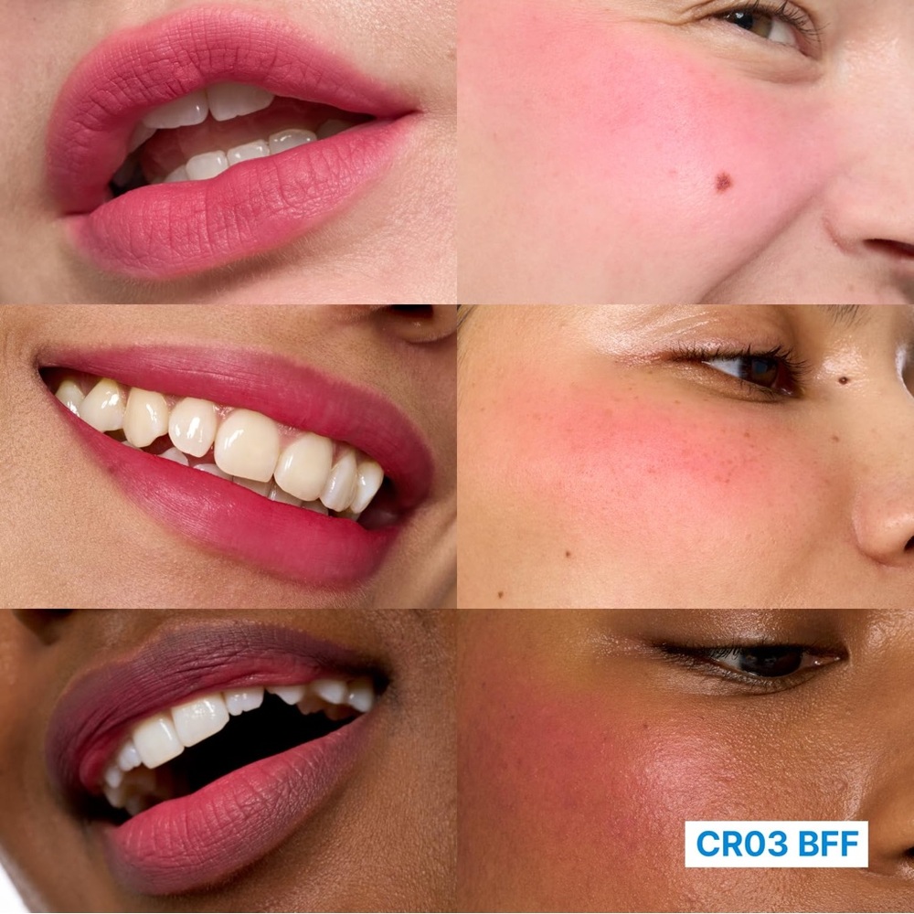 👯‍♀️Fwee BFF Lip and Cheek Blurry Pudding Pot- vibrant pink, coral collection